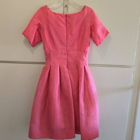 KEVAN HALL Couture Schiaparelli Pink 50s Style Cocktail Dress, NWOT, Sz. 8... ST - Picture 7 of 11